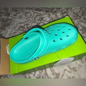 CROCS Classic Clog in the color Lagoon